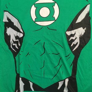 Unique GREEN LANTERN T-shirt, DC COMICS Superhero, Men’s XL